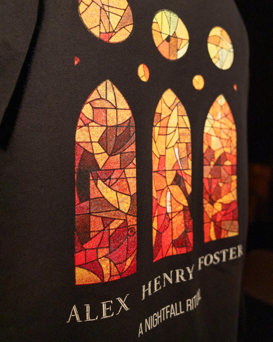 "Consecrated Communion" ジッパー付きパーカー – HTR Store