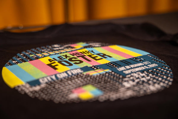 “Calibrated Glow” V-Neck T-Shirt