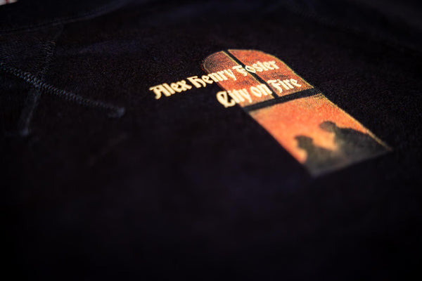 "Searing Skyline" Crew Neck Long Sleeve T-Shirt