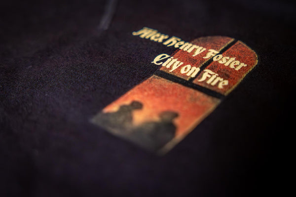 "Searing Skyline" Crew Neck Long Sleeve T-Shirt