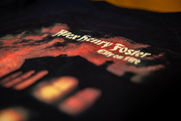 "Searing Skyline" Crew Neck Long Sleeve T-Shirt