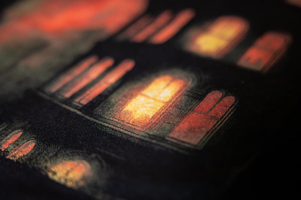 "Searing Skyline" Crew Neck Long Sleeve T-Shirt