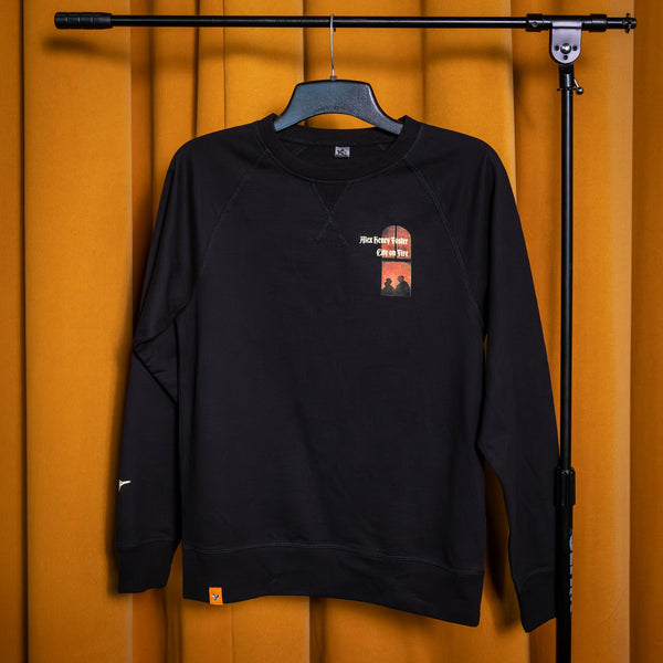 "Searing Skyline" Crew Neck Long Sleeve T-Shirt