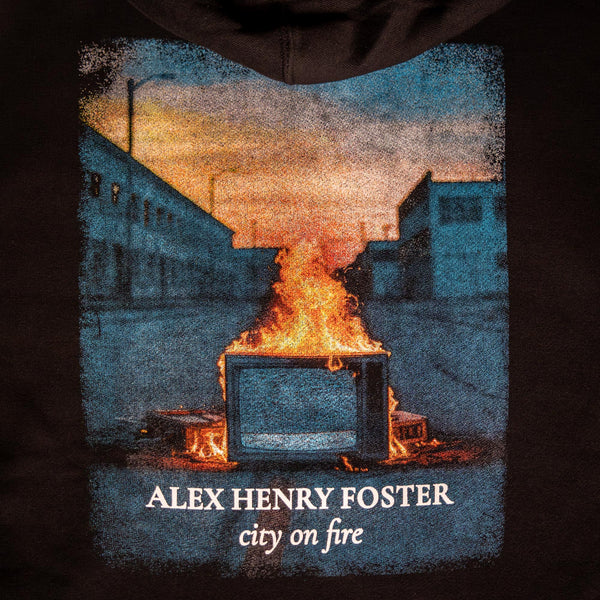 "Ignition Signal" Zipped Hoodie