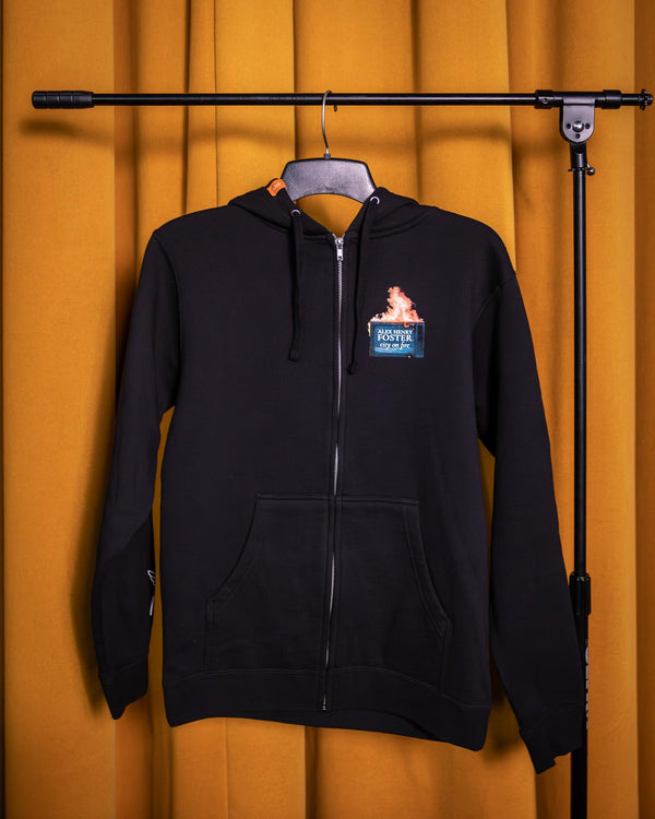 "Ignition Signal" Zipped Hoodie