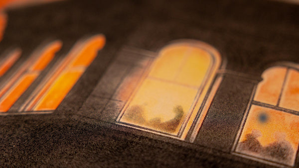 “Crimson Horizon” Silkscreen Poster