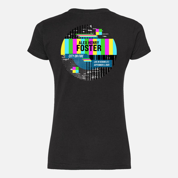 “Calibrated Glow” V-Neck T-Shirt