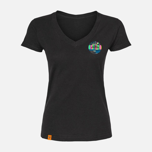 “Calibrated Glow” V-Neck T-Shirt