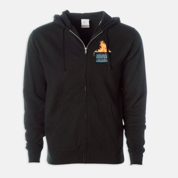 "Ignition Signal" Zipped Hoodie