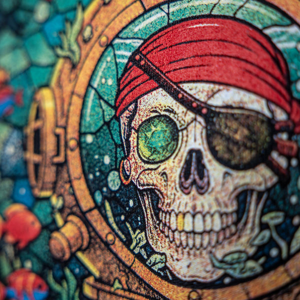 "Soul Diver" Zipped Hoodie