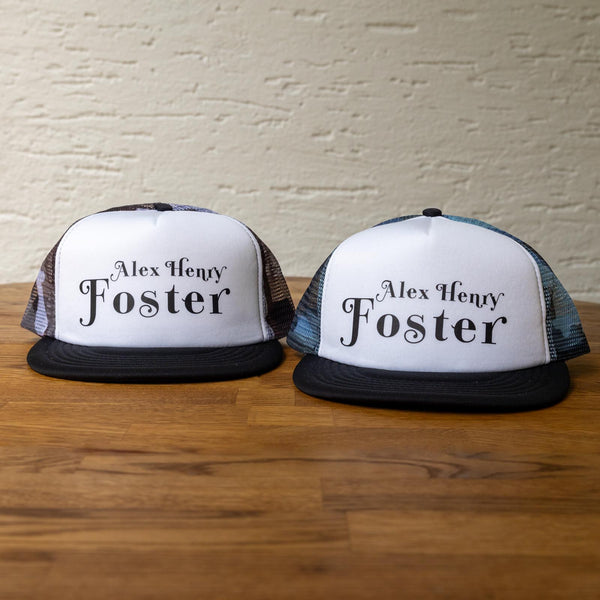 "Alex Henry Foster" Mesh Snapback Cap