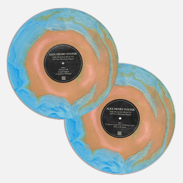 “The Fragile Beauty” [Vinyle Gatefold - Bleu givré & pêche]
