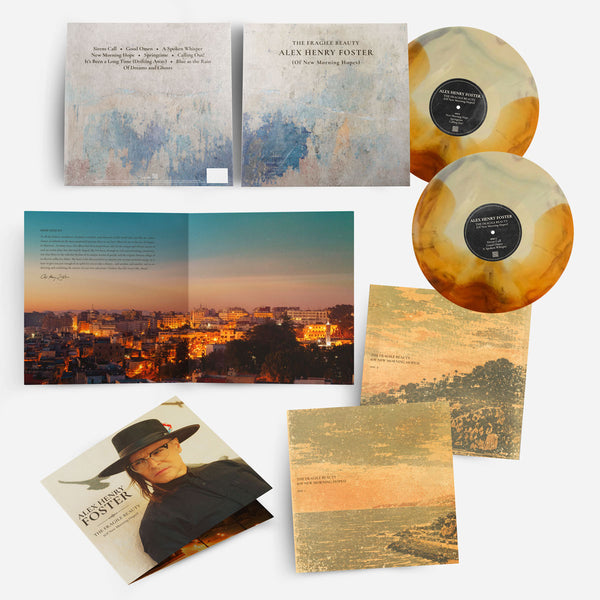 “The Fragile Beauty” [Gatefold Vinyl - Beige & Orange Swirl]