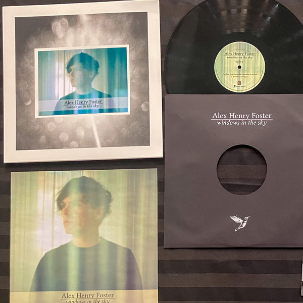 "Windows in the Sky" [ダブルLPレコード – ワイド・スパイン・シルクスクリーンカバー・黒 ]