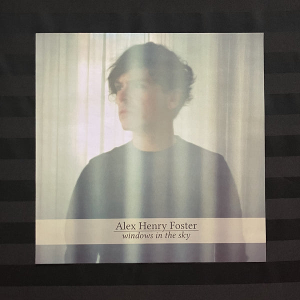 "Windows in the Sky" [ダブルLPレコード – ワイド・スパイン・シルクスクリーンカバー・黒 ]