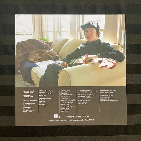 "Windows in the Sky" [ダブルLPレコード – ワイド・スパイン・シルクスクリーンカバー・黒 ]