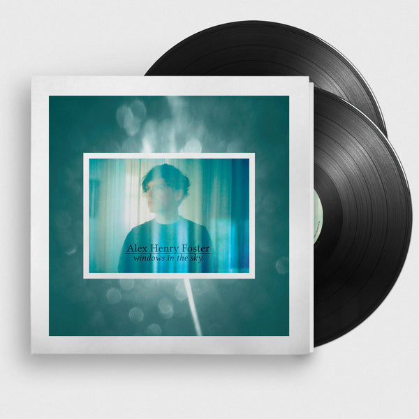 "Windows in the Sky" [ダブルLPレコード – ワイド・スパイン・シルクスクリーンカバー・黒 ]