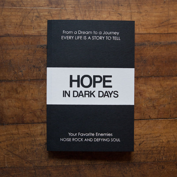 “Hope in Dark Days” Notebook - Black