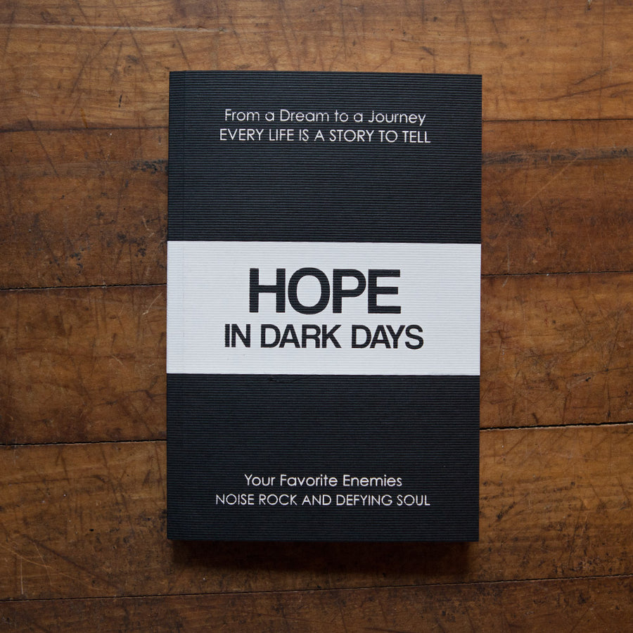 “Hope in Dark Days” Notebook - Black